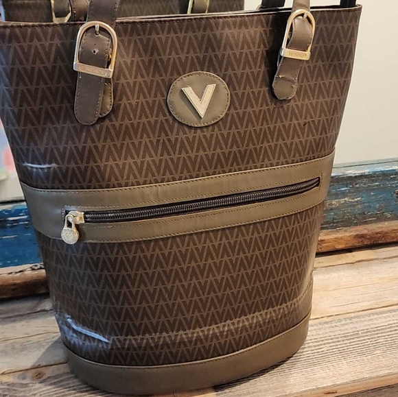 Mario Valentino Vintage brown tall bucket bag - Picture 4 of 16